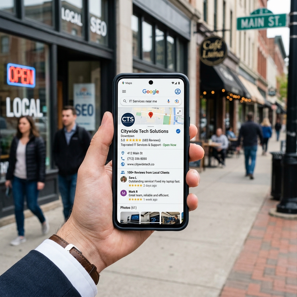 Local SEO for cleaning companies